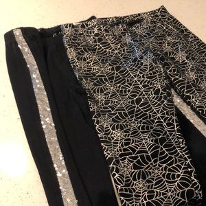 Girls leggings both size 7/8 mixed brands